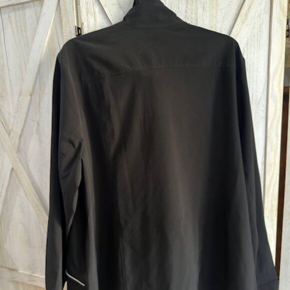 SOLD Chico's Zenergy Black - Fully Zippered Activewear Sporty type jacket - Picture 7 of 9